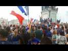 Les supporters sur la statue de Stanislas - Label : L'Est Républicain - Category : News