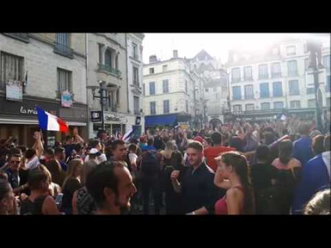 Coupe du monde : scènes de liesse dans les rues de Verdun après la victoire de l'équipe de France