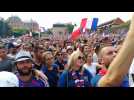 Finale de la coupe du monde : la Marseillaise depuis la fan zone de Belfort