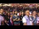 Finale de la coupe du monde : la Marseillaise depuis la fan zone de Nancy-Gentilly
