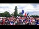 Finale de la coupe du monde : la Marseillaise depuis la fan zone de Montbéliard