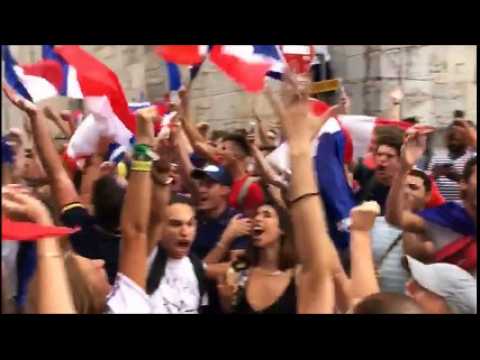 Coupe du monde : scènes de liesse dans les rues de Besançon après la victoire de l'équipe de France