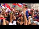 Coupe du monde : scènes de liesse dans les rues de Besançon après la victoire de l'équipe de France