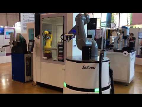 Besançon : Micronora Robot entreprise Stäubli robot approvisionneur