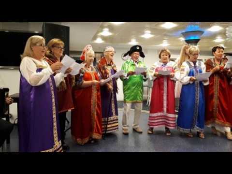 La chorale des Lecteurs voyageurs en Russie