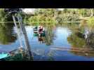 Faucardage des &eacute;tangs du Saussi &agrave; Pont &agrave; Mousson - Label : L'Est Républicain - Category : News