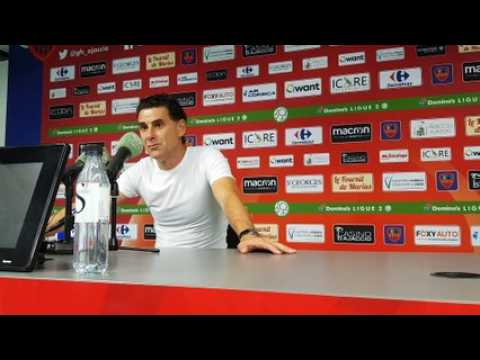 Didier Tholot après Gazélec-ASNL (0-1) : "Cette victoire nous permet d'être moins ridicules"