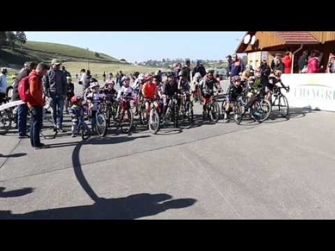 Championnat de cyclo-cross à Arçon Haut-Doubs La course des jeunes