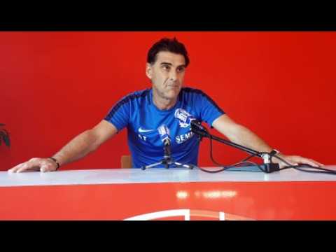 Didier Tholot  avant Auxerre-ASNL : "A nous de trouver le plan pour les faire déjouer"