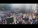 Besan&ccedil;on : les fumig&egrave;nes prennent le pas sur les chants et les danses collectives - Label : L'Est Républicain - Category : News