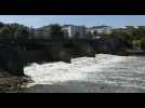 Le barrage de Nancy en action pour "vider" la Meurthe - Label : L'Est Républicain - Category : News