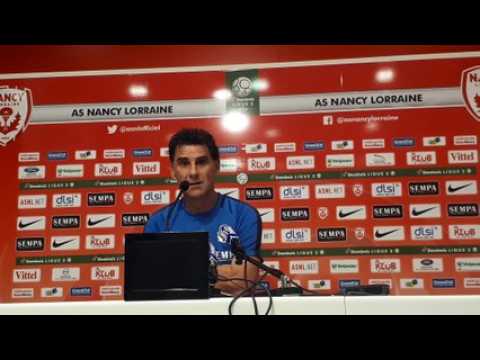 ASNL-Lens : la conférence de presse d'avant-match de Didier Tholot