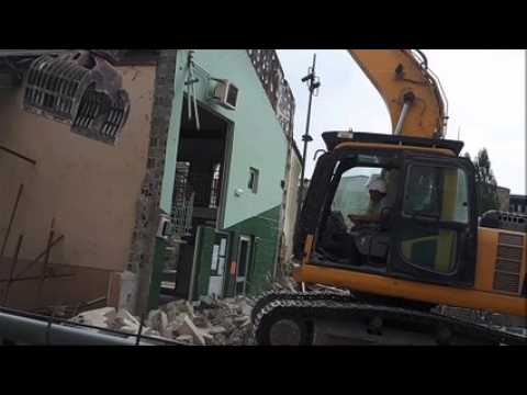 Bar-le-Duc Déconstruction de l'ancienne gare routière