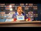 La réaction de l'entraîneur d'Auxerre Pablo Correa après la victoire 1-0 face à l'ASNL,  son ancien club