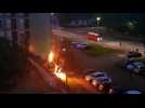 Incendie au square d'Oslo &agrave; Vandoeuvre - Label : L'Est Républicain - Category : News