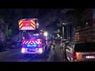Incendie d'un immeuble rue Pichon à Nancy