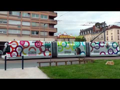 Nancy : travaux sur la ligne du tram entre Division de Fer et Gérard Barrois