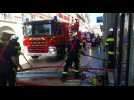 Feu d'appartement Grande rue à Besançon