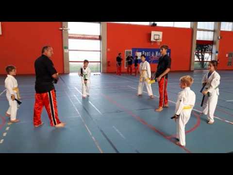 Le stage de nunchaku organisé par le Karaté Club de Pont-à-Mousson