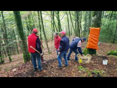 Extrême sur Loue : avant la course, les circuits préparés et sécurisés par les bénévoles