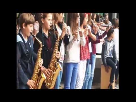 BELFORT Concert de rentrée par les élèves de la classe musicale au collège Rimbaud