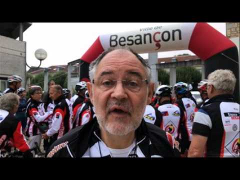 Ronde de l'espoir à Besançon au profit de la lutte contre le cancer