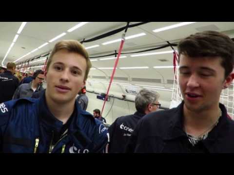 Deux lycéens de Pontarlier volent en apesanteur