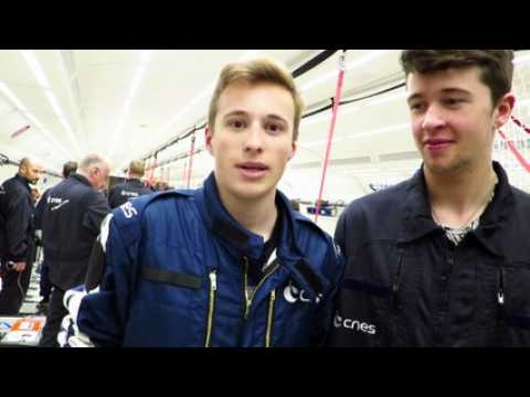 Deux lycéens pontissaliens volent en apesanteur