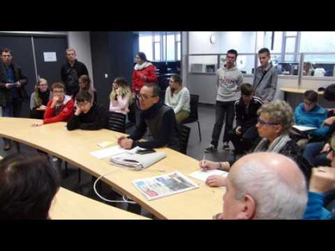 Visite de l'Erea de Flavigny-sur-Moselle au siège de l'Est Républicain