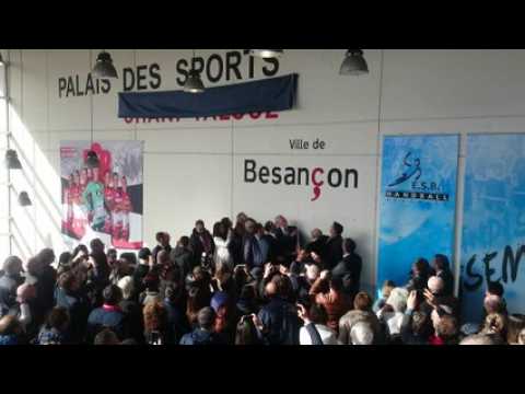 A Besançon, le palais des sports Ghani Yalouz inauguré