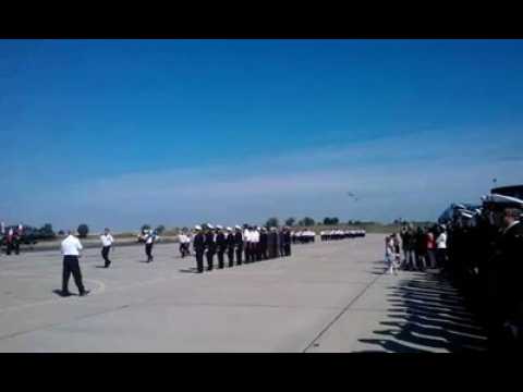 Ceremonie de prise de commandement a la base aerienne de...