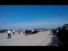 Ceremonie de prise de commandement a la base aerienne de...