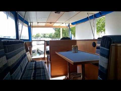 Nancy : le bateau solaire SunRiver au port Sainte-Catherine