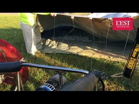 La préparation des montgolfières au Lorraine Mondial Air Ballons