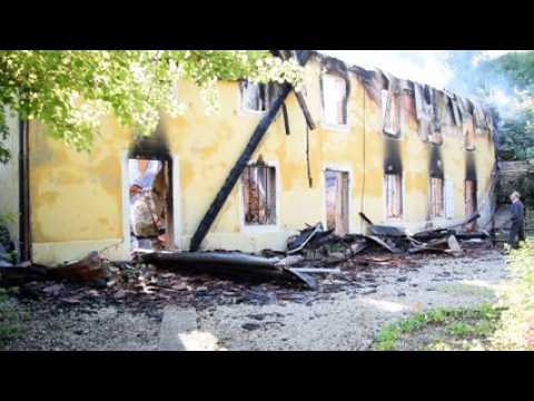 Incendie de la maison de la famille Bic dans le Haut-Doubs