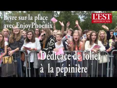 Nancy : Dédicace de folie avec Enjoyphoenix au parc de la pépinière