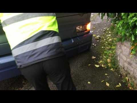 Besançon : virage serré, bus coincé ...