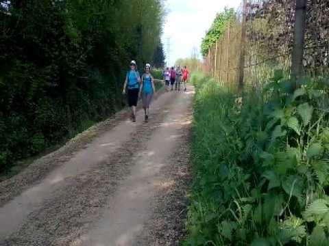 Départ de Nancy-Metz à la marche 8 mai 2016