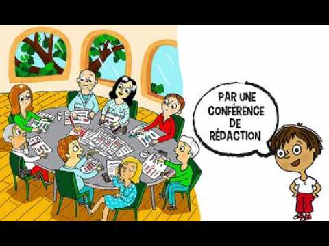 La fabrication du journal expliquée aux écoliers