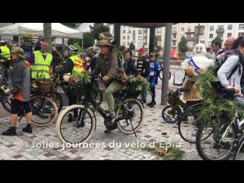 3e édition des Folles journées du vélo d'Epinal et de sa grande parade feuillue