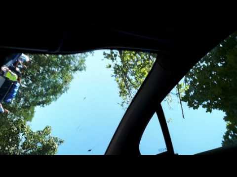Dans la voiture tonneau pour l'opération de Prévention routière sur l'aire de Toul Chaudeney sur l'A31
