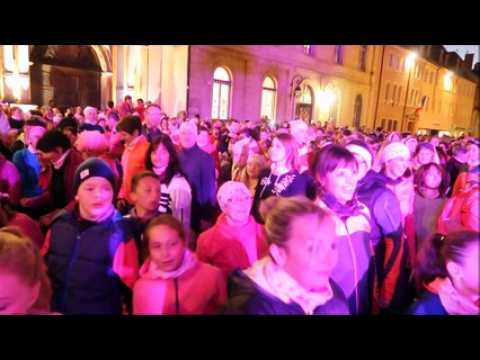 La Crazy Pink Run met l'ambiance à Pontarlier