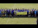 Pontarlier : Minute d'applaudissements pour Quentin Tournier, tué sur la route, par le CAP rugby