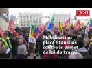 Nancy : mobilisation place Stanislas contre le projet de loi