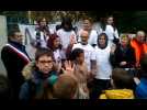 Jarville : manif' contre une fermeture de classe à Majorelle
