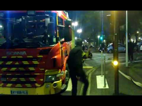Vandoeuvre-lès-Nancy : feu de voiture dans un parking souterrain