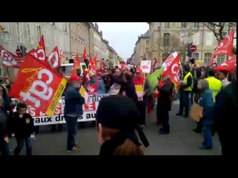 Manifestation contre loi Travail Nancy 9 avril 2016 Pierre MATHIS Est républicain