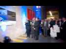 Meuse : le patron d'EDF Jean-Bernard Levy dévoile la plaque pour l'extension de la plateforme de...