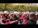 Octobre Rose 2015 à Nancy : l'échauffement