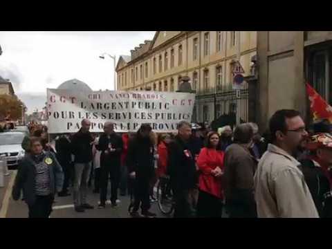 Manifestation contre l'austérité à Nancy (2)